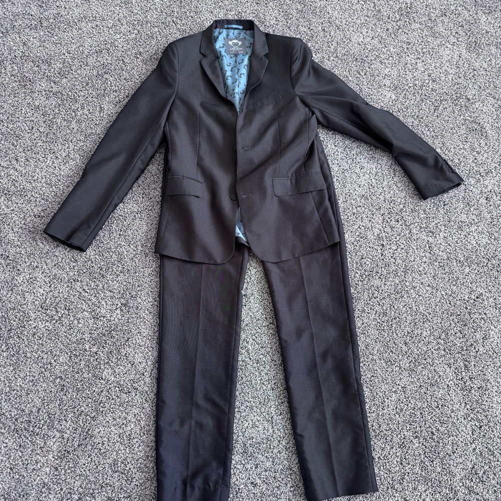 Appaman Vintage Black Boys Suit